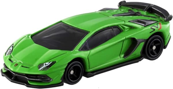 ランボルギーニ アヴェンタドール SVJ ミニカー (ブリスターパッケージ) 3歳以上用 グリーン
