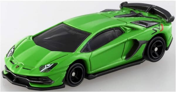 ランボルギーニ アヴェンタドール SVJ ミニカー (ブリスターパッケージ) 3歳以上用 グリーン