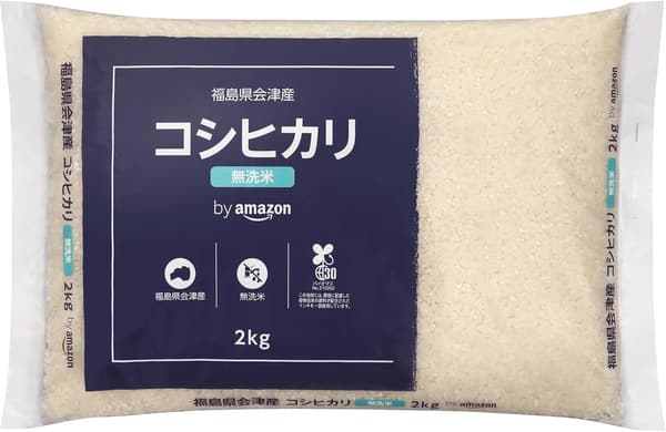 令和6年産 会津無洗米 コシヒカリ 2kg