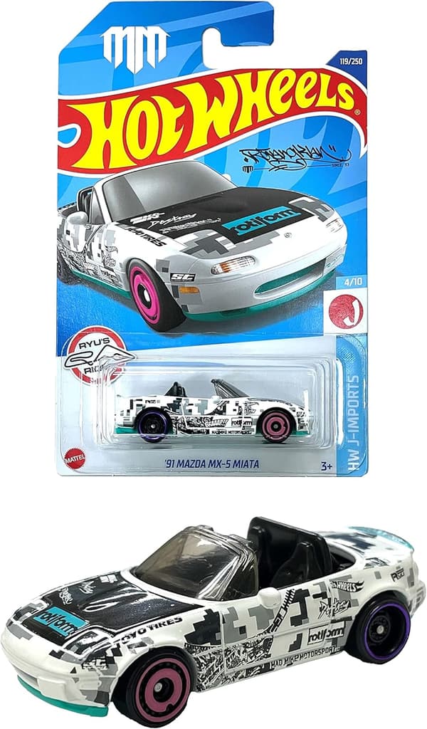 '91 マツダ MX-5 ミアータ ホットウィール ベーシックカー 【3歳以上】
