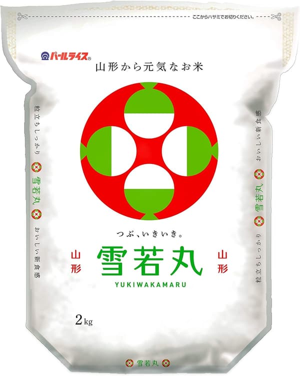 令和6年産 山形県産 雪若丸 白米 2kg