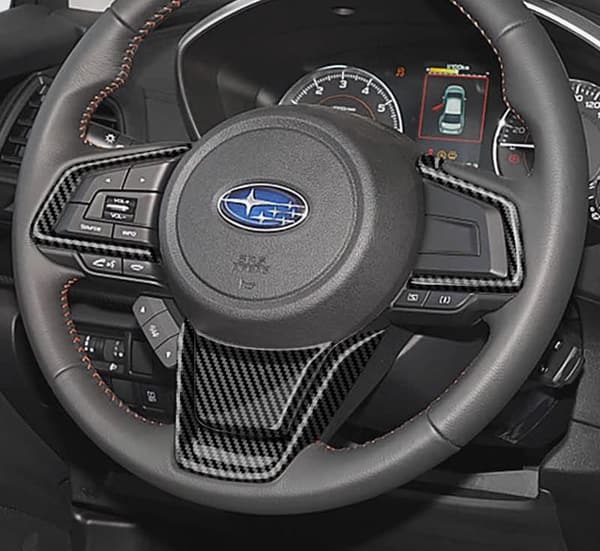フォレスター/アウトバック/XV インプレッサ/レガシィ用ステアリングスイッチカバー