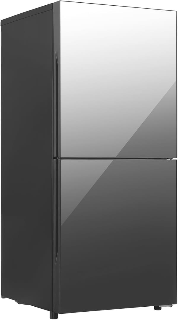 ツインバード 2ドア冷蔵庫 ブラック 121L 自動霜取り 一人暮らし用