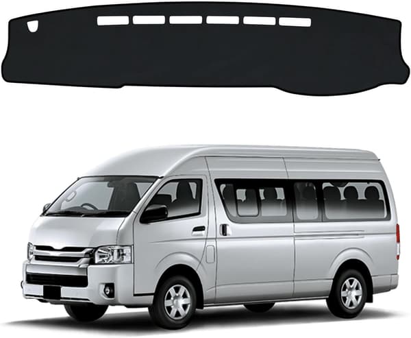 ハイエース 200系 ワイドボディ専用 ダッシュボードマット 日焼け防止 車内用 アクセサリー