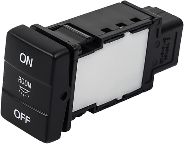 トヨタ ハイエース 200系 LEDルームランプスイッチ ブラック 純正交換カスタムパーツ