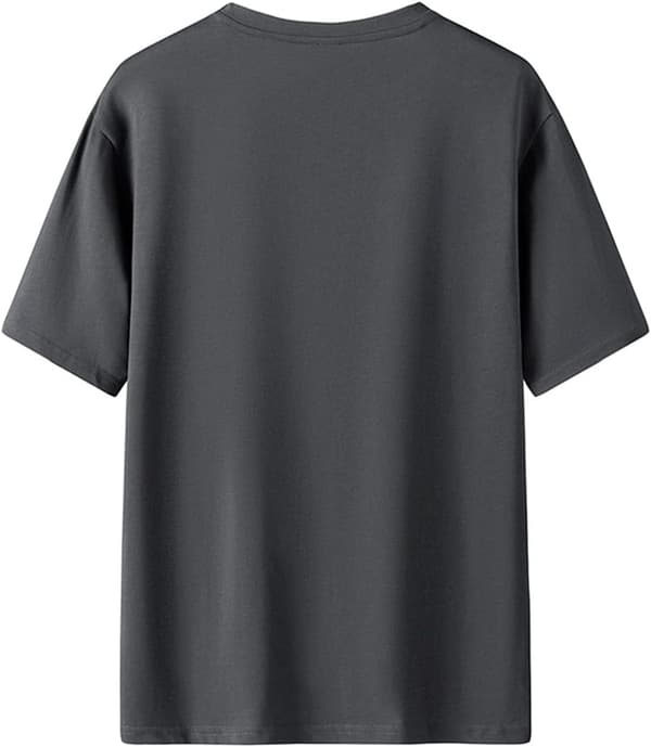 夏用 メンズ ゆったり 無地 綿半袖Tシャツ 大きいサイズ