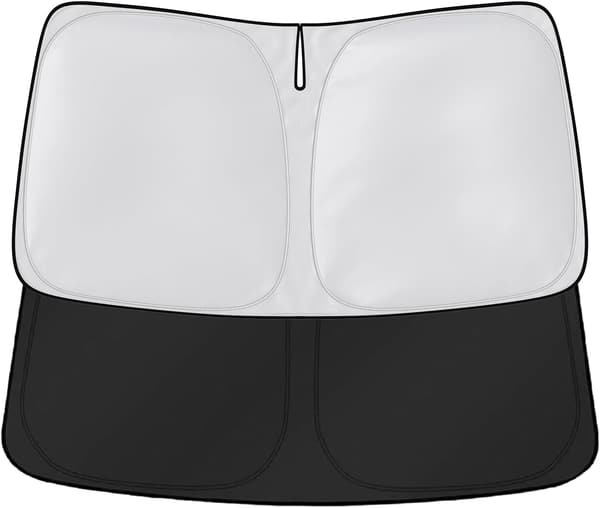 日産キックス専用 フロントガラスサンシェード UVカット 薄型収納袋付き