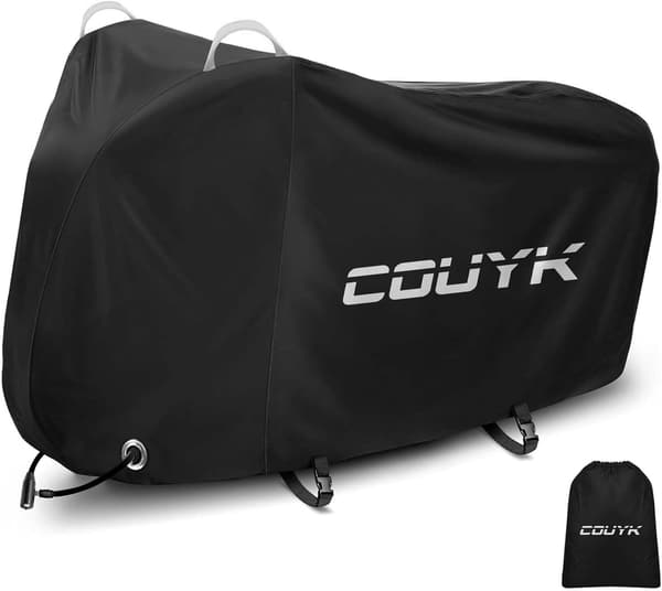 防水自転車カバー 420D 厚手 ダブルボタン設計 29インチ対応 全天候型