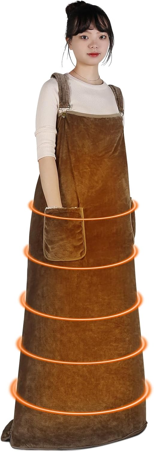 2024年最新デザイン 着る電気毛布 兼用掛け敷き 防寒対策用