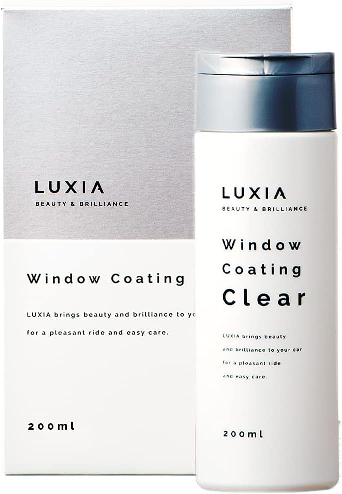 LUXIA 車用ガラスコーティング剤 超撥水200ml 油膜除去・ウロコ防止