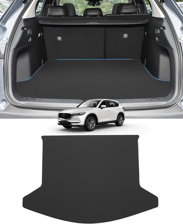 マツダ CX-5 KF系 専用防水ラゲッジマット PVC製 滑り止め 耐摩擦 抗菌性