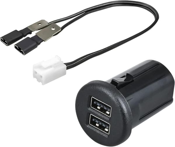 スズキ ジムニー/シエラ/ノマド専用 USB電源 増設 5V/2.4A×2口 IMP157