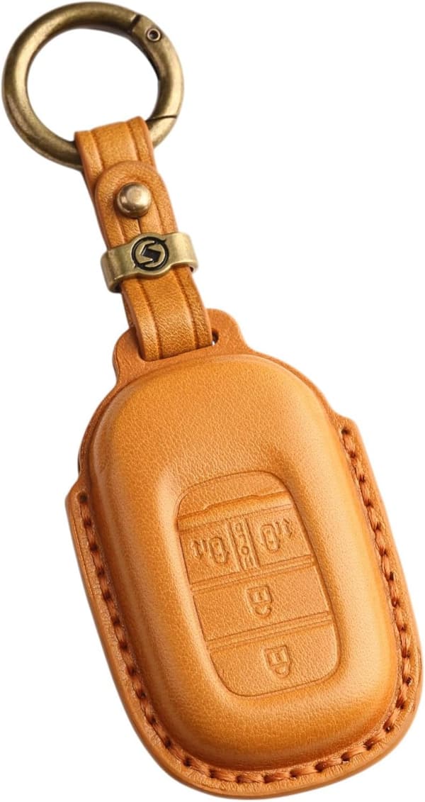 本革製 ホンダ ステップワゴン(N-BOX/GT系/Freed)用 キーカバー