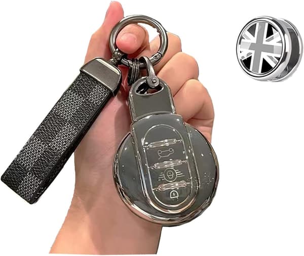 BMW MINI ミニクーパー専用 キーケース アクセサリー キーホルダー F54 F55 F56 F57 F60用