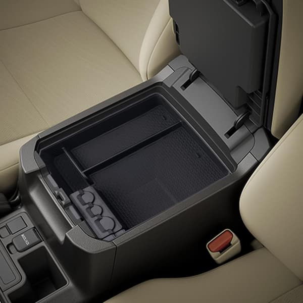 トヨタ プラド J150 専用 コンソールボックス 収納トレイ 滑り止めゴムマット付き