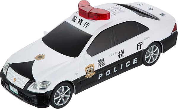 サウンド付きフリクションクラウンパトカー