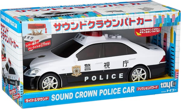 サウンド付きフリクションクラウンパトカー