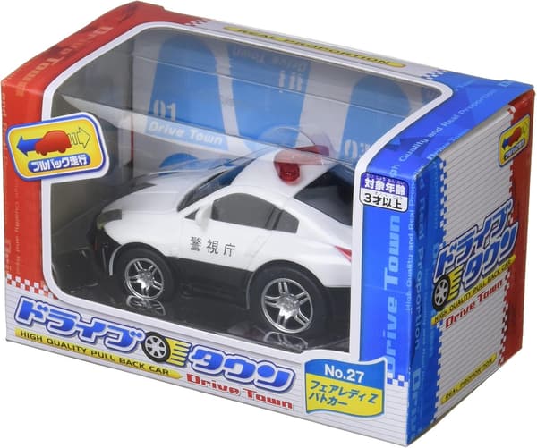 日産フェアレディZパトカーおもちゃ（3歳以上向け）