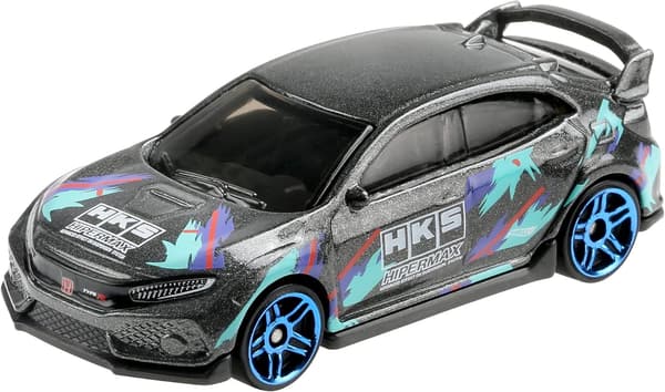 ホットウィール 2018年モデル ホンダ シビック タイプR ブラック