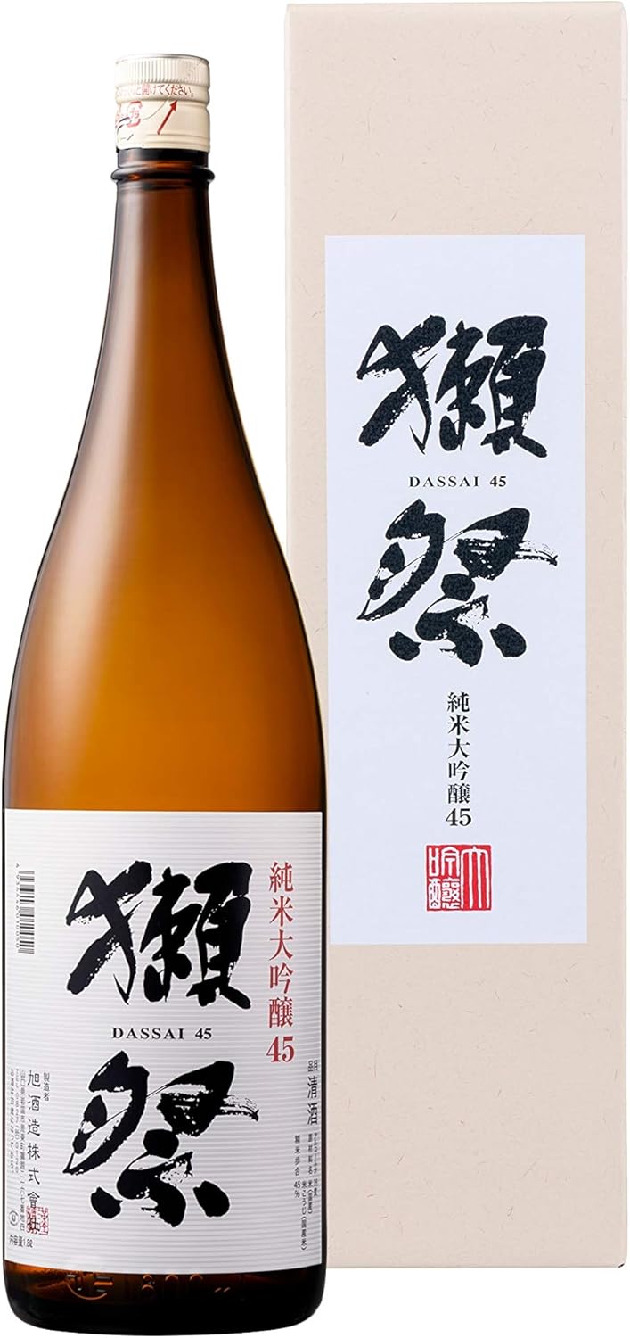純米大吟醸45 獺祭 1800ml ギフトボックス入り【山口県】