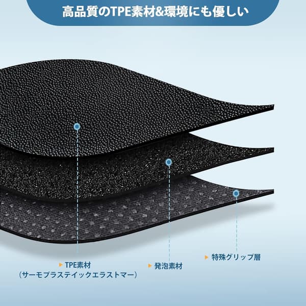 スズキ スイフト/スイフトスポーツ ZC33S専用 3D立体フロアマット 防水 TPE材質 3点セット