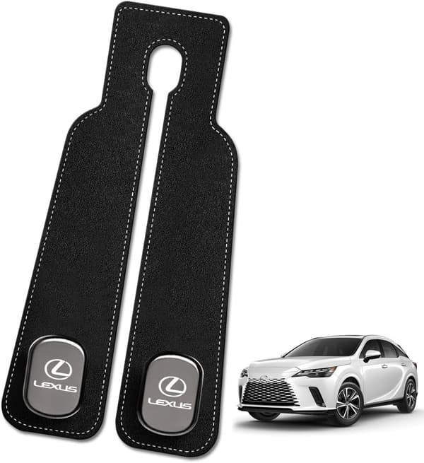 レクサス全シリーズ対応 車用シートフック ダブルフック 金属製 隠せる式 内装アクセサリー 収納便利グッズ