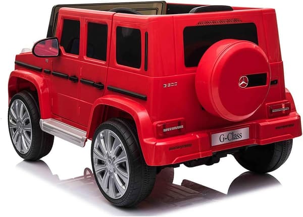 子供用 電動乗用カー メルセデス・ベンツ G500 リモコン操作 乗物玩具 レッド