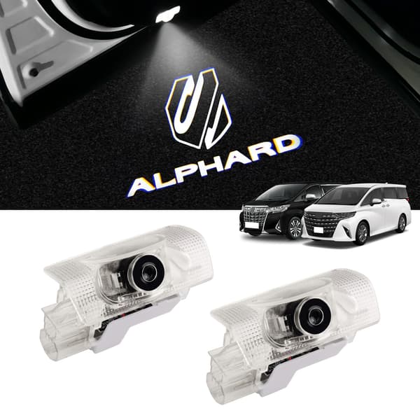 トヨタ アルファード 40系/30系 専用 LED カーテシランプ 2PCSセット 明るさアップ ドアウェルカムライト