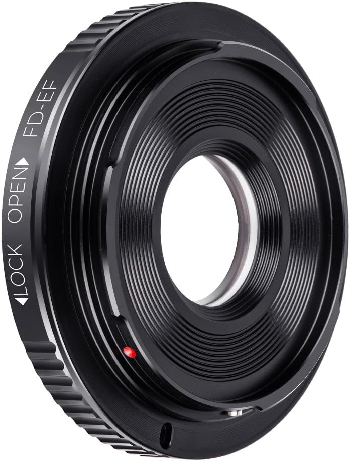 Canon FDマウントレンズ用マウントアダプター FD-EOS EFマウント対応