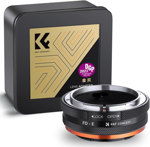 キヤノンFDマウントレンズ用ソニーEマウントアダプター【新型】マニュアルフォーカス