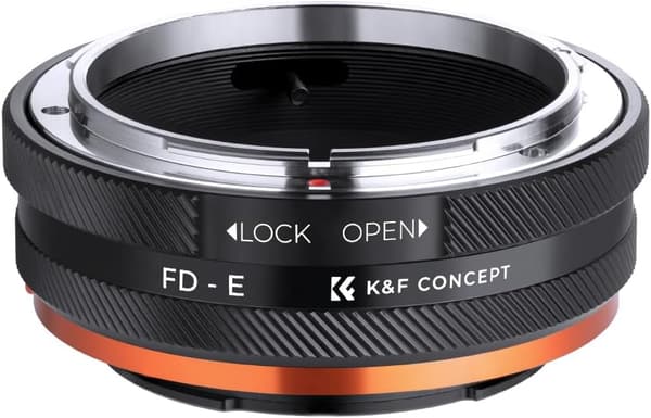 キヤノンFDマウントレンズ用ソニーEマウントアダプター【新型】マニュアルフォーカス
