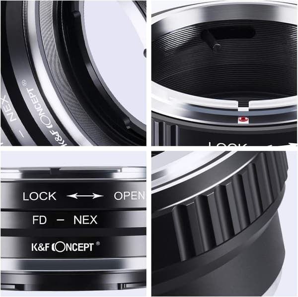 Canon FDレンズ用マウントアダプターリング - Sony Alpha NEXシリーズ専用