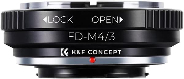 マイクロフォーサーズ用FDマウントレンズアダプターリング 兼用 Canon FDレンズ対応