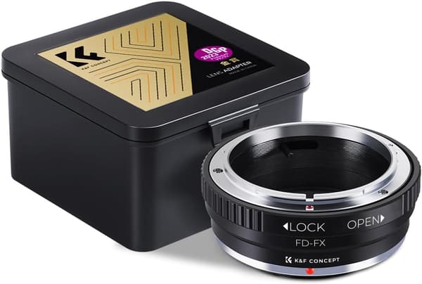 K&F Concept FD-FX マウントアダプター - FUJIFILM Xマウント用高精度レンズ変換アダプター
