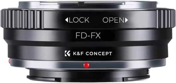 K&F Concept FD-FX マウントアダプター - FUJIFILM Xマウント用高精度レンズ変換アダプター