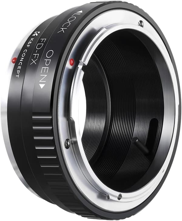 K&F Concept FD-FX マウントアダプター - FUJIFILM Xマウント用高精度レンズ変換アダプター