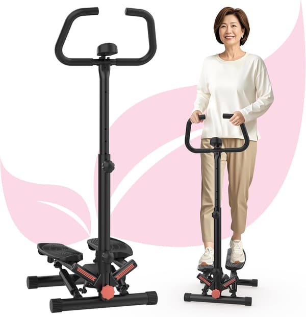 健康ステッパー 静音タイプ 運動不足解消 室内全身トレーニング器具 最大承重量110kg