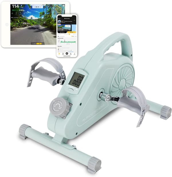 エアロマグネティックフィットネスバイク 小型 静音 家庭用 コンパクト 軽量