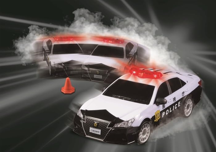 トヨタ クラウンパトカー 1/24 ドリフトドライブモデル JRVC106-WH