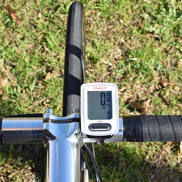 自転車用キャットアイ サイクルコンピュータ VELO WIRELESS+ 生活防水 バックライト付