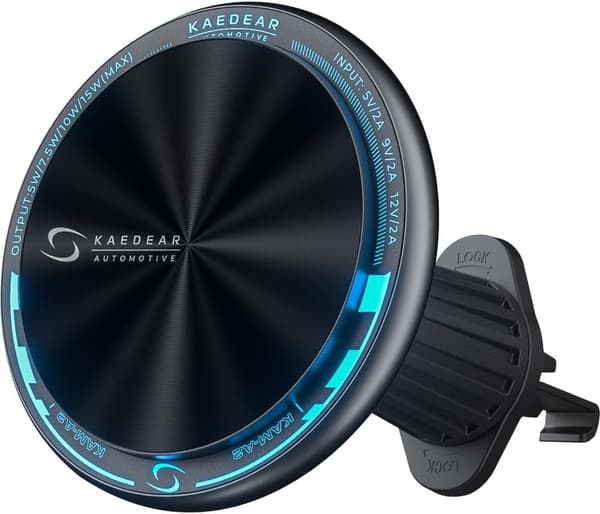ワイヤレス充電対応マグネット車載スマホホルダー KAM-A2
