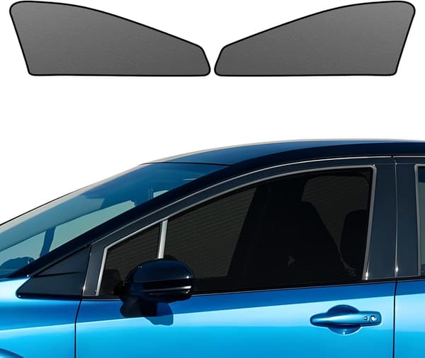 日産ノート E13系用 遮光マグネット式メッシュカーテン サンシェード 運転席・助手席用 2枚セット