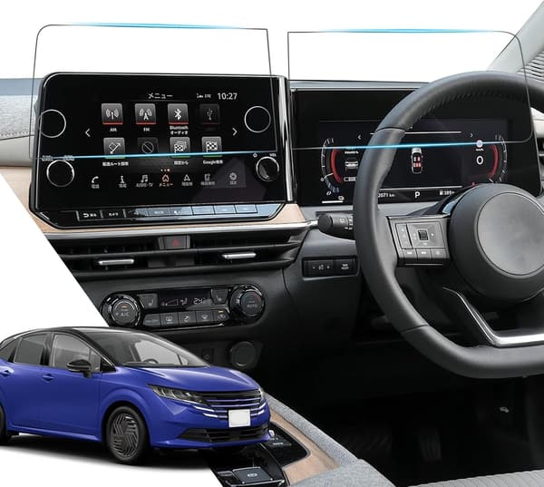 日産ノート e13専用 ナビ・メーターフィルムセット 9インチ 保護フィルム アクセサリー