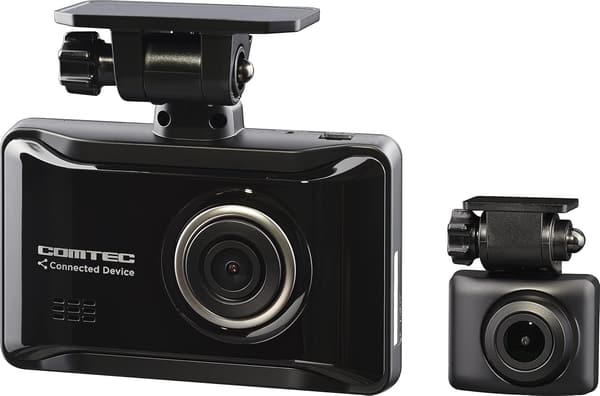 コムテック 車用 前後カメラ ドライブレコーダー ZDR058 4G LTE GPS搭載 200万画素 常時録画 安全運転支援モデル