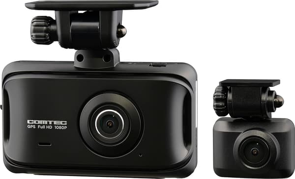 コムテック 車用ドライブレコーダー 前後200万画素 GPS搭載 STARVIS2 NightVision 夜間撮影対応 日本製 3年保証