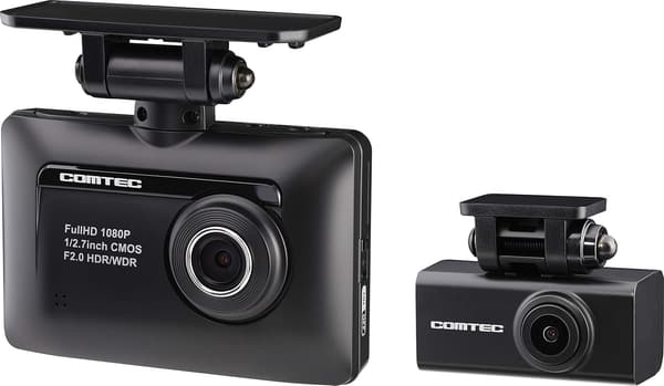 COMTEC 前後200万画素フルHDドライブレコーダー ZDR-015 駐車監視・安全運転支援機能付き