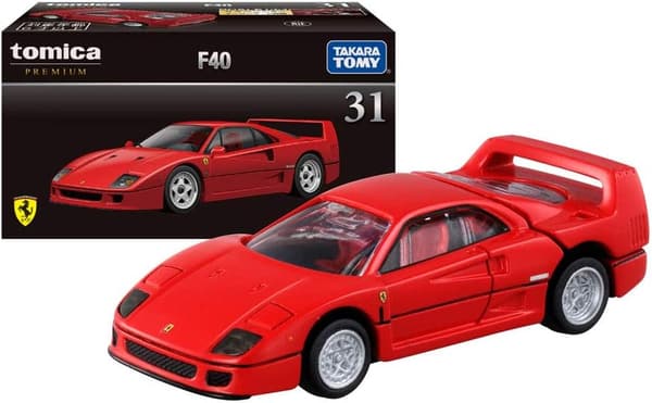 トミカプレミアム F40 ミニカー おもちゃ 6歳以上箱入り