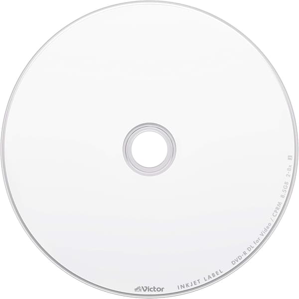 ビクター DVD-R DL 1回録画用 10枚 片面2層 215分 2-8倍速
