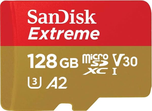サンディスク microSDカード 128GB UHS-I U3 V30 書込最大90MB/s 4K対応