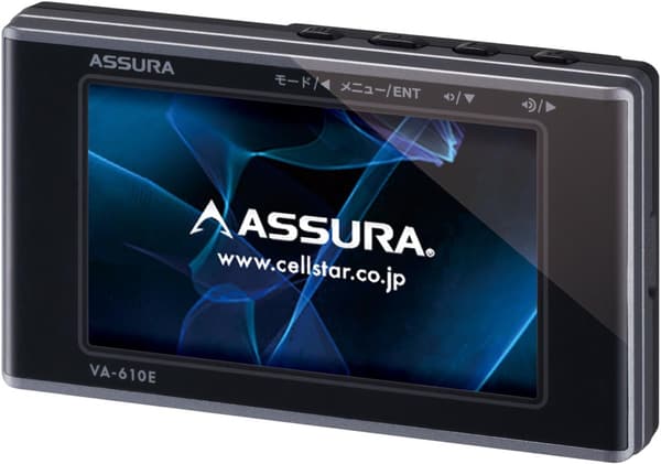 OBDII対応 GPSレーダー探知機 セルスター ASSURA ワンボディ VA-610E